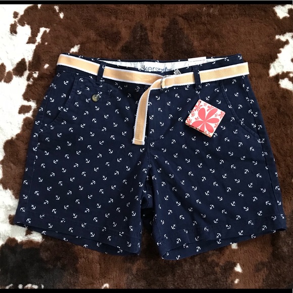 Dockers Pants - Docker’s anchor print shorts navy